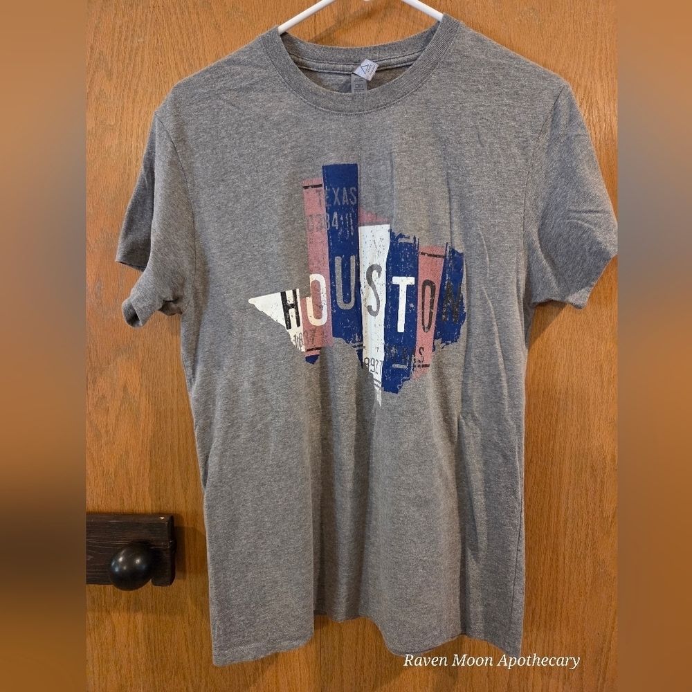 Gray Houston Graphic T-Shirt